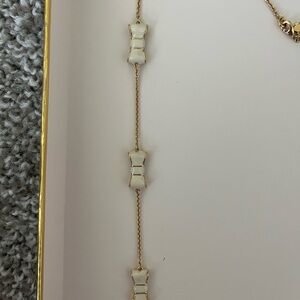 Kate Spade 16” bow necklace